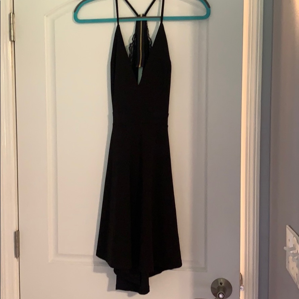 black dress